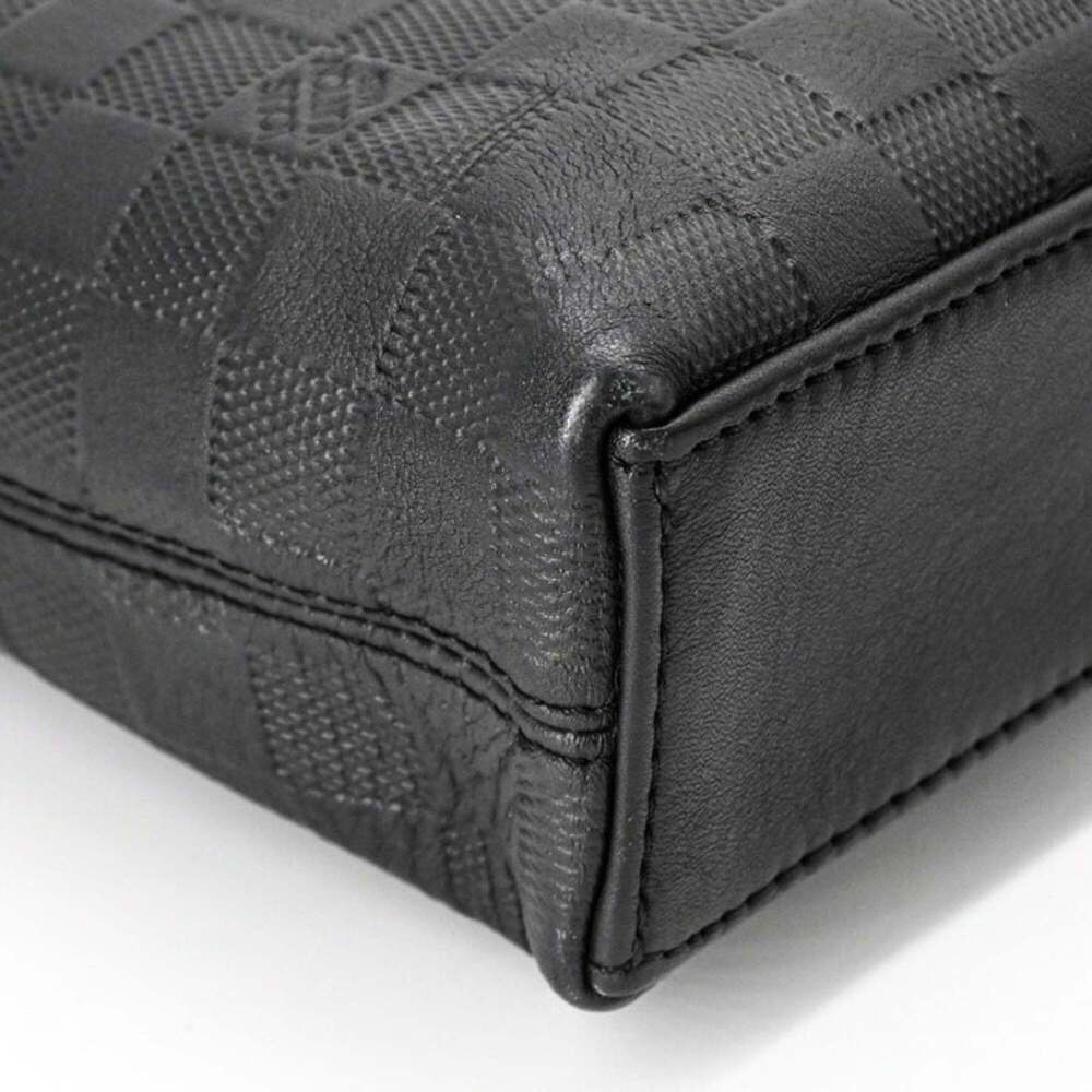 LOUIS VUITTON Damier Infini PDJ Tote Bag Shoulder Black N41248 - Picture 7 of 16
